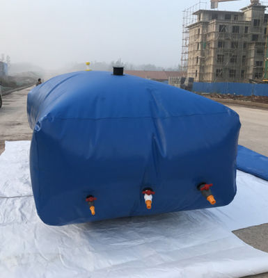 10000L PVC 베개 물 저장 탱크 가동 가능한 수용량 큰 물 탱크 물 보유 탱크