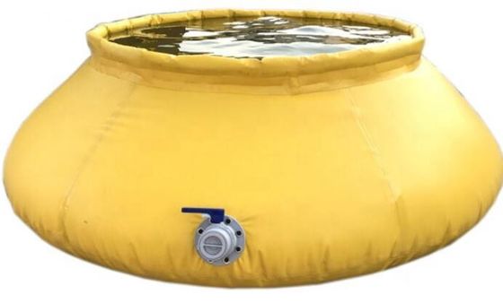 빗물 저장 물 저장 탱크를 위한 자활하는 PVC 방수포 양파 물 탱크