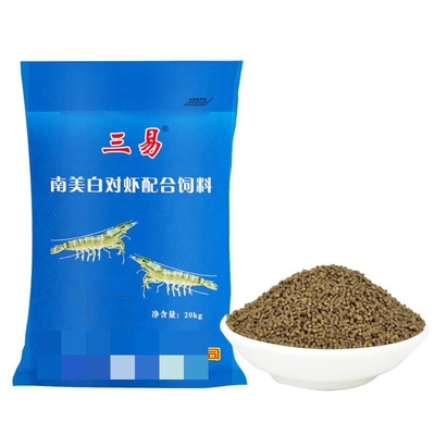 42% 단백질 파내우스 바나메이 새우 음식 수족관 20KGS/Bag