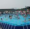 SGS 10M * 10M PVC 수영풀, 여름 팽창식 수영풀을 위한 금속 구조 수영풀