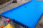 SGS 10M * 10M PVC 수영풀, 여름 팽창식 수영풀을 위한 금속 구조 수영풀