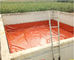 요리 연료를 위한 열 가소성 폴리우레탄 수지 방수 시트와 탄력적 PVC 빨간  메탄 저장 탱크