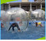 TPU/PVC 걷는 인간적인 햄스터 공 팽창식 흐르는 물 거품 롤러 되튐 집 유원지