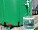 접이식 1000L SGS 야외 빗물 저장 배럴 PVC 방수포