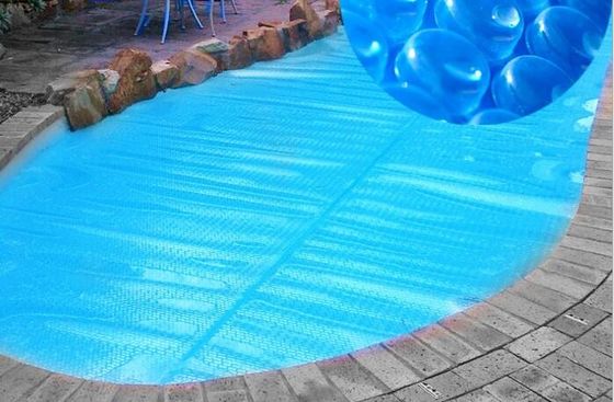 지상 개인 태양열 수영장 덮개 위를 위한 500um 파란 수영풀 태양 덮개 난방 담요