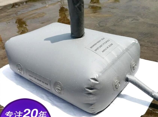 2000 리터 화재 소방 PVC 텐플 물 저장 탱크 긴 파이프 설계 가뭄 저항성