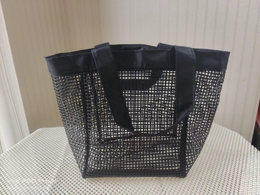 폴리에스터 젤리 강화 된 PVC 코팅 내구성 해변 가방 쇼핑 가방