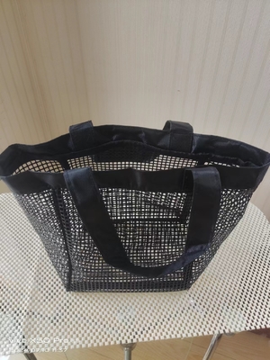 폴리에스터 젤리 강화 된 PVC 코팅 내구성 해변 가방 쇼핑 가방