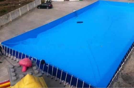 SGS 10M X 10M PVC 수영장 금속 프레임 여름에 붓기