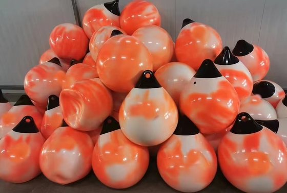 A65 날씨에 견고한 PVC 펌프 보트 펜더 보이 프로페셔널 큰 해상 펜더