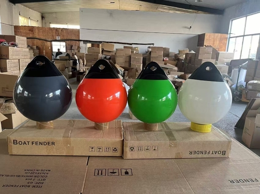 A65 날씨에 견고한 PVC 펌프 보트 펜더 보이 프로페셔널 큰 해상 펜더