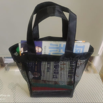 OEM 서비스 해변 야외 스포츠 또는 쇼핑을 위한 PVC 메쉬 핸드백