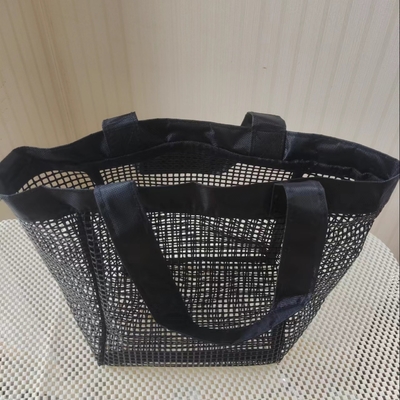 다기능 강성 PVC 코팅 Mesh 가방 낚시 쇼핑 또는 스포츠 저장 가방