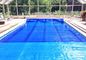 지상 개인 태양열 수영장 덮개 위를 위한 500um 파란 수영풀 태양 덮개 난방 담요