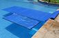 반대로 - UV 100um 200um 수영풀 태양 덮개 파란 색깔 PE 거품 담요 태양 수영장 덮개