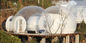 목욕탕 팽창식 당 천막을 가진 PVC 방수포 돔 공간 팽창식 거품 천막
