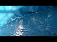 금속 메쉬가 있는 PVC 타포린 물고기 탱크